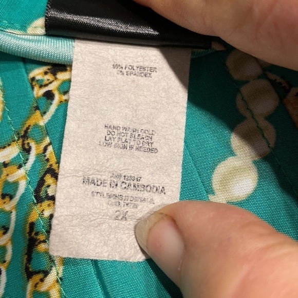 E womens j.t.b. casual stretch 3/4 sleeve pullover plus size top 2X - Picture 4 of 4